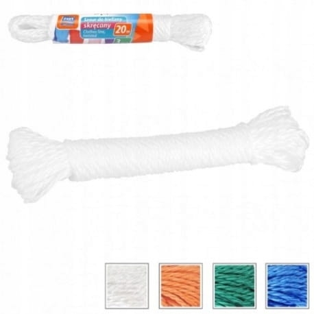 Sznurek do bielizny Linka plastik mix kolorów 1 szt.