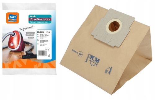 Worek do odkurzacza papierowy ZELMER Z10 5 szt.