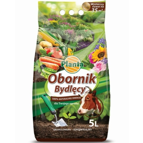 Nawóz wieloskładnikowy Planta obornik 8 kg 10 l