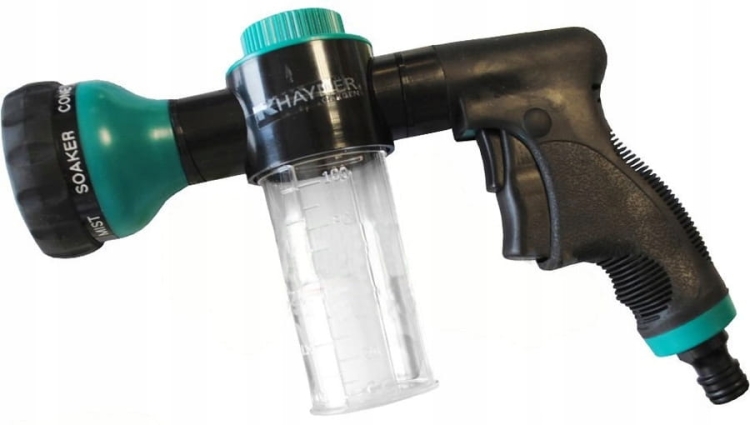 Pistolet zraszający Khayner z dozownikiem na nawóz 7 trybów