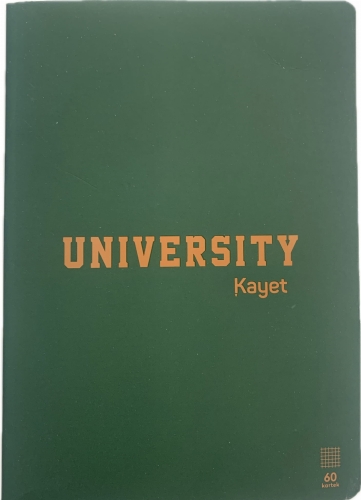 Zeszyt w kratkę A5 Kayet 60 kartek soft touch