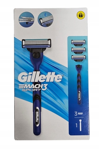 Maszynka na wkłady do golenia Gillette MACH3 3 szt.