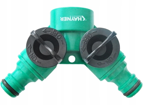 Przyłącze na kran 3/4 Rozdzielacz adapter do wody ogrodowy Khayner K6D
