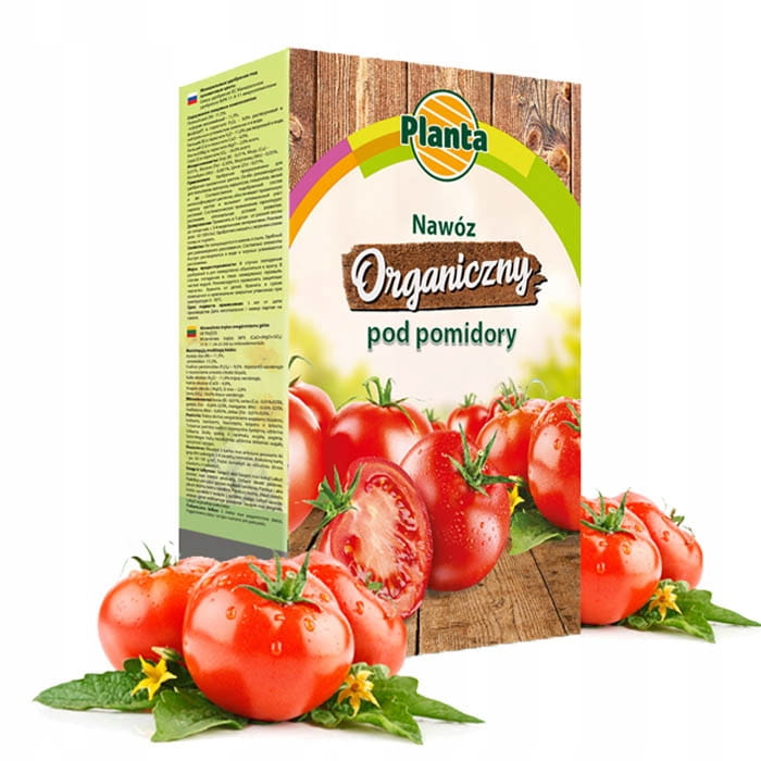 Nawóz organiczny pod pomidory, naturalny Planta granulat 1,8 kg 25 l