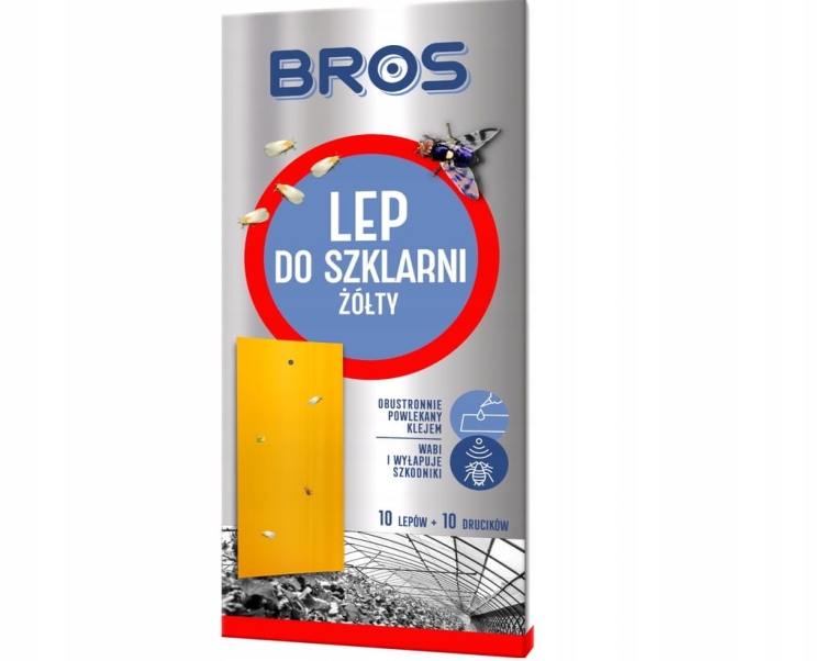 Lep do szklarni Bros 10 szt ochrona warzyw ekologiczny