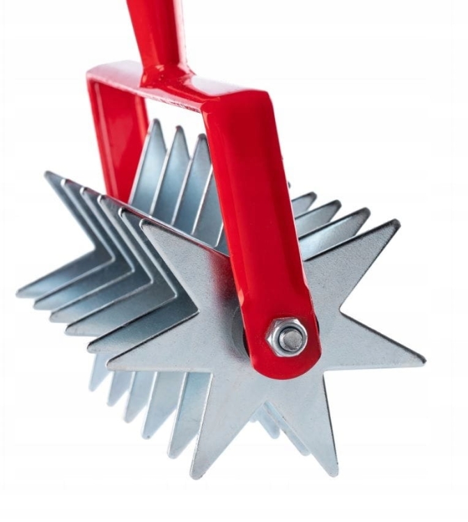 Spulchniacz ogrodowy Kultywator Kard metal 24 cm bez trzonka