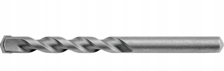 Wiertło do betonu, cegle, kamieniu, gipsie 6mmx60mm/100mm -Praktik-1szt.