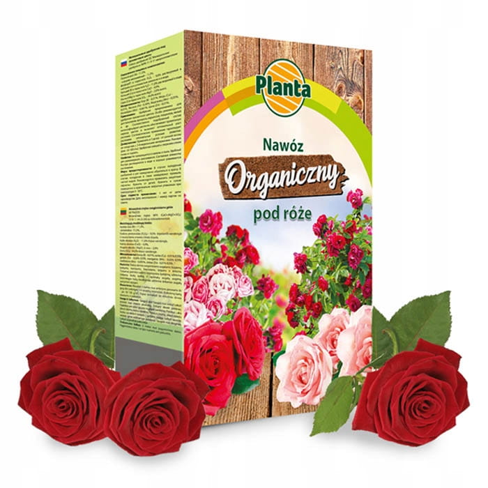 Nawóz organiczny do róż i kwiatów , naturalny Planta granulat 1,8 kg 1,8 l