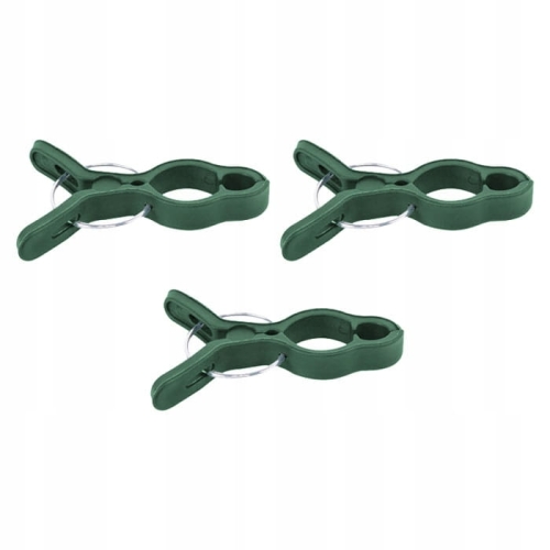 Zapinki do spinania pędów roślin i podpór spinki spinacze klamry 4cm 12 sz
