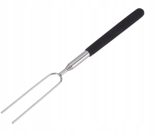 Kij na ognisko kiełbasę widelce teleskopowe składany 25-85 cm ravi gril