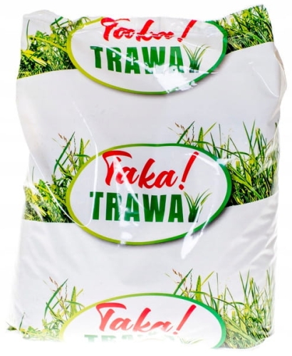 Mieszanka traw "Taka trawa" 0,9 kg – szybki i estetyczny trawnik do ogrodu i na łąkę