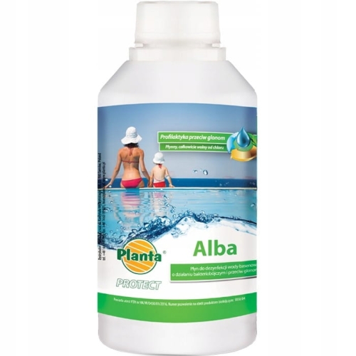 Płyn do dezynfekcji wody basenowej ALBA 0,5 kg – skuteczna ochrona bez chloru
