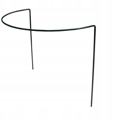 Podpora do roślin 35 cm Uchwyt Krzaka PP28 stalowa 5 mm ciemnozielona