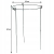 Pergola metal Plantina 60 cm
