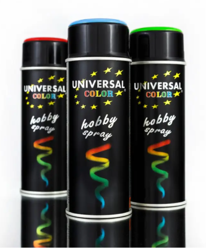 Szybkoschnąca Emalia w Sprayu Universal Color 400 ml – Żółty RAL1023