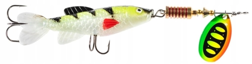Błystka obrotowa Jaxon Holo Reflex Minnow Twist nr 1 – 5 g, kolor C