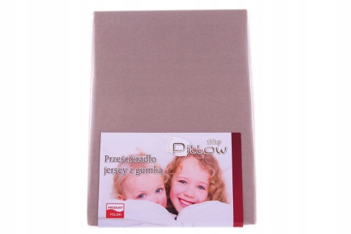 Prześcieradło jersey z gumką 200x220 bawełna 150g 20cm Oeko-Tex