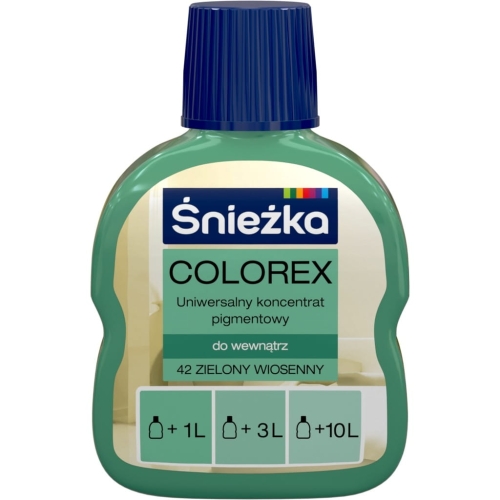 Śnieżka Colorex Pigment 0,1 l – Zielony Wiosenny 42
