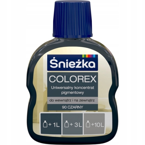 Śnieżka Colorex Koncentrat Pigmentowy 0,1 l – Czarny 90