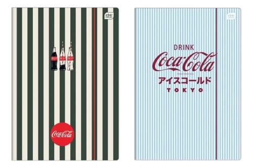 Teczka A4 z gumką Coca-Cola Soft Touch kartonowa Interdruk 350g