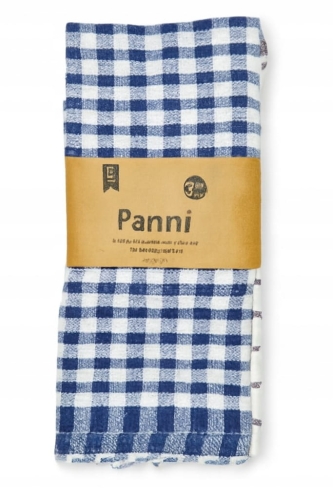Zestaw 3 ścierek kuchennych Panni 35x55 mix kolorów bawełna