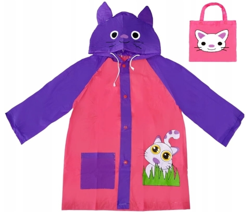 Płaszcz przeciwdeszczowy dla dzieci KITTY Travella RAVI 86–110 cm