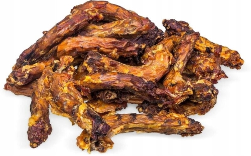 Szyjka drobiowa dla psa 100g – naturalny gryzak, suszony, polski