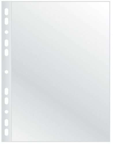 Koszulki groszkowe A4 40µm Office Products – 100 szt., antyrefleksyjne