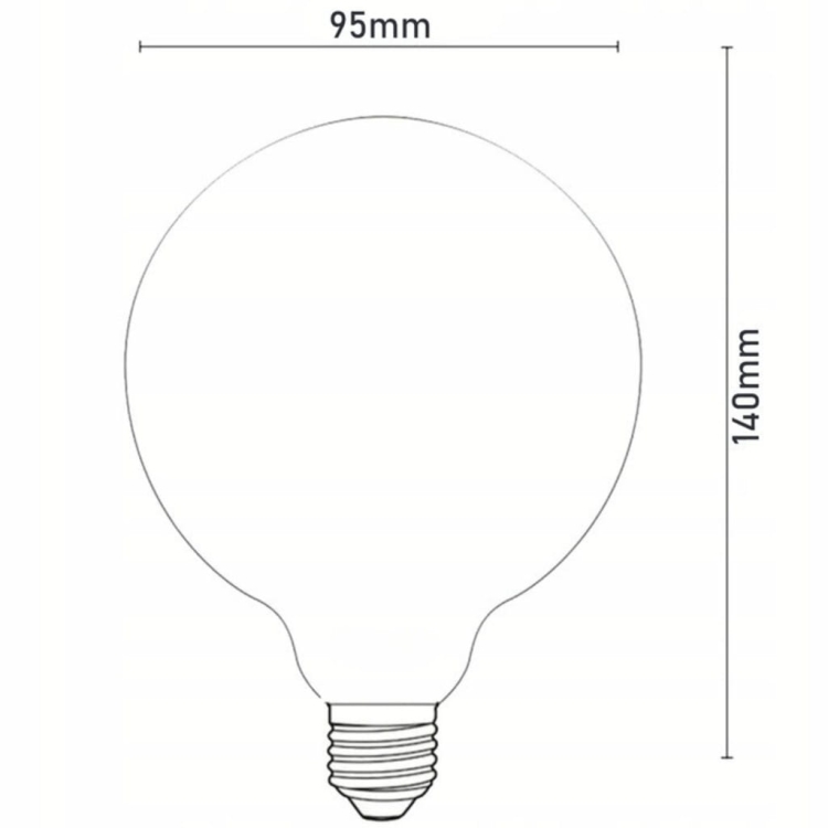 Żarówka LED E27 20W 4000K 1800lm – neutralna biel, energooszczędna