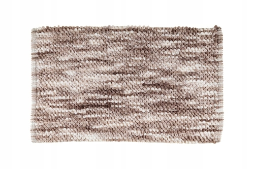Dywanik łazienkowy MONAKO beżowy 80x50 cm – miękki i elegancki