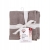 Zestaw ręczników SPA 30x30cm mokka – bawełniane, miękkie i chłonne 3 szt.