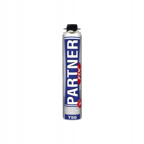 Pianka pistoletowa PARTNER FIX 750 ml – montaż, izolacja, uszczelnianie