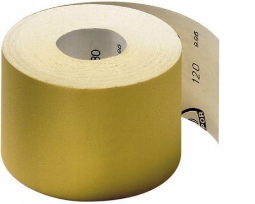Rolka papieru ściernego KLINGSPOR PS30D 115 mm P120 – 2 mb